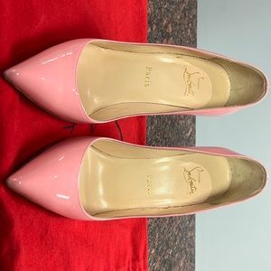 Authentic Christian Louboutin Rose Pigalle 100